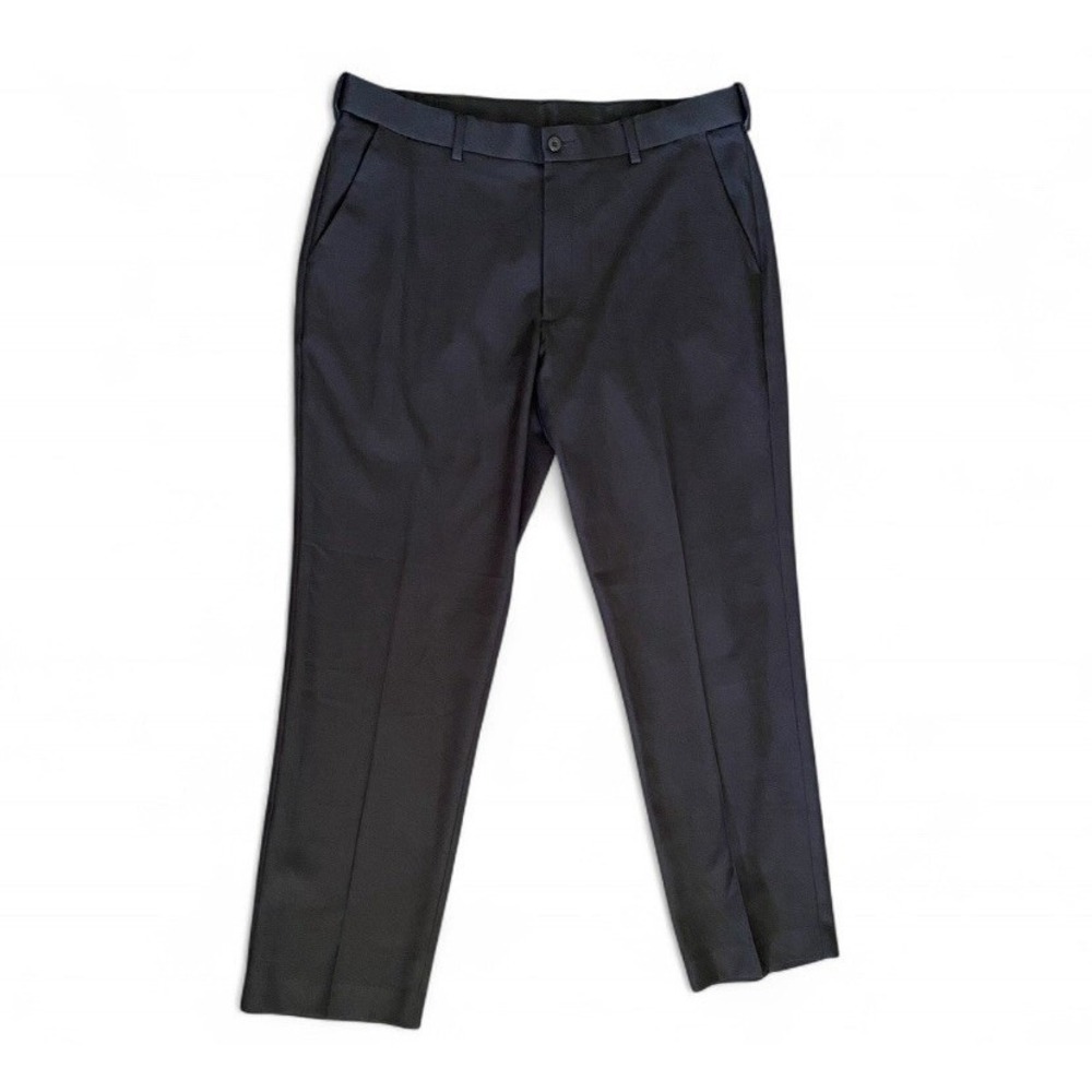 PGA Tour Men's Black Dress Pants Straight Leg Golf Trousers Size 36/30 NWOT‎